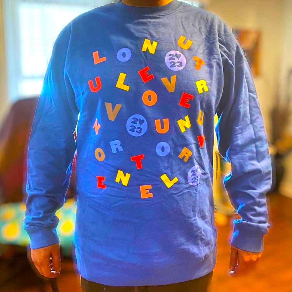 HARRY STYLES SOUP CREWNECK 3X FITS LIKE XL